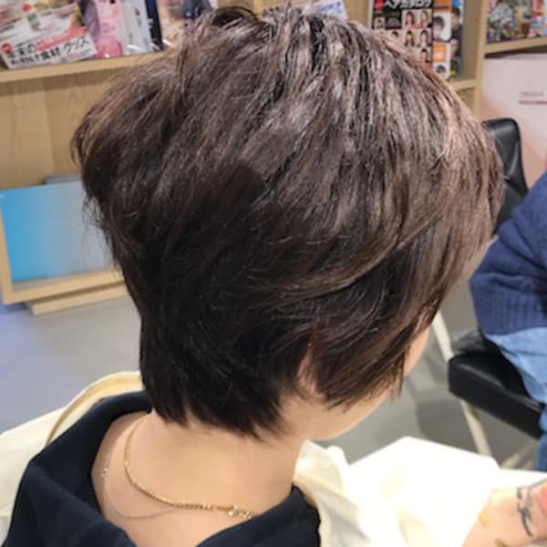 耳かけショートスタイル！