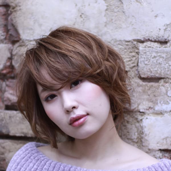 フェミニンショートボブ|FIX-hair なんば
