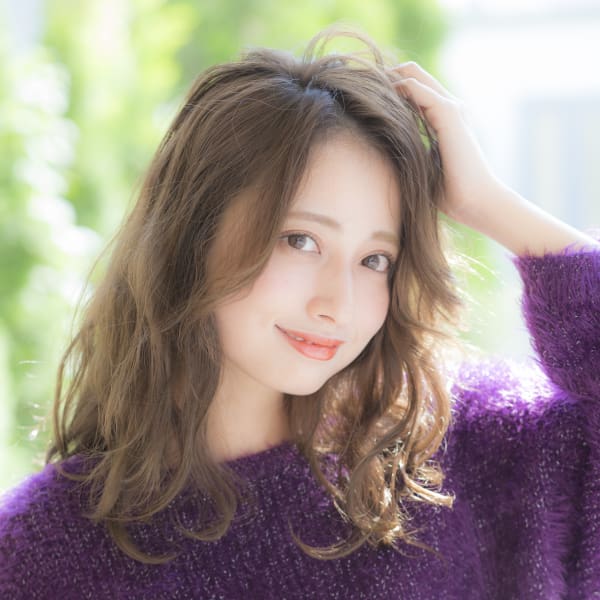 【miel hair】ラフウェービーロブ