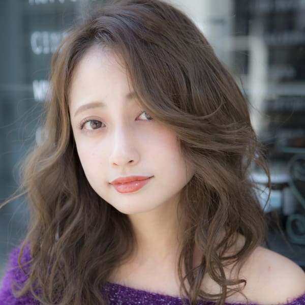 【miel hair新宿】ラフな抜け感セミディ ♪