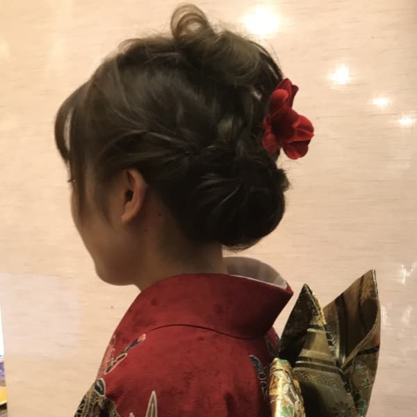 成人式・アップ・メイク・着付け(早朝料金込み)