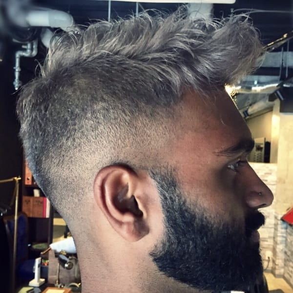 イルミナカラー+フェードスタイル