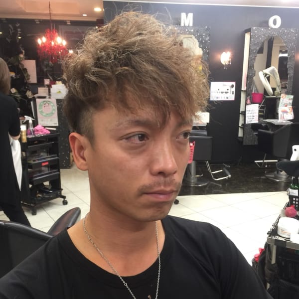 2ブロックパーマスタイル|アトリエ MOVE