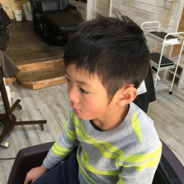 かわいいキッズカットはSOARに