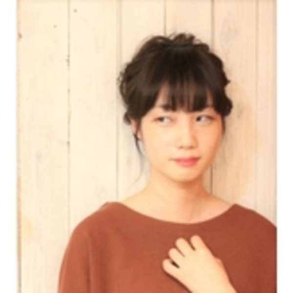 小顔ゆるふわアップ♪