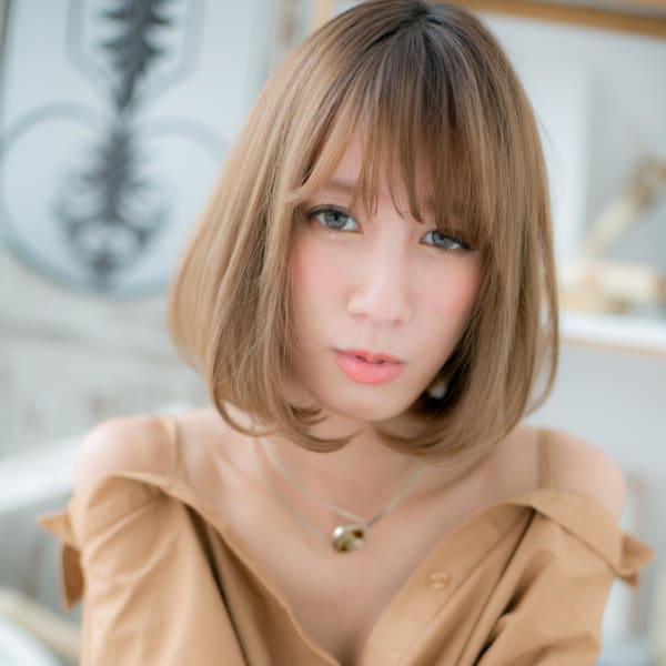 大人かわいい◎ラブ小顔ボブ