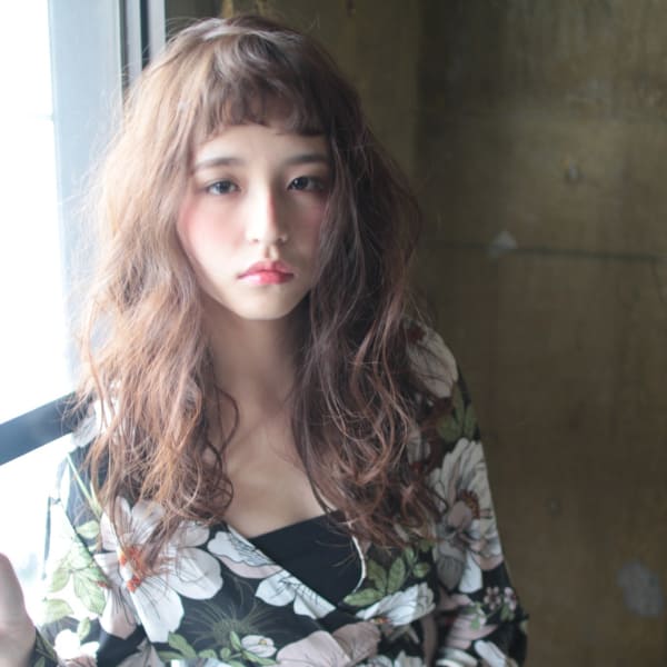 モテ髪ゆるふわパーマ