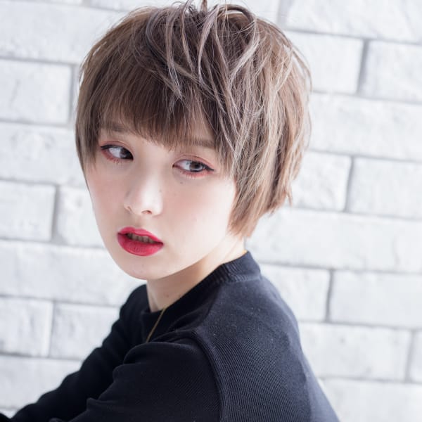 【mielhair新宿】無造作で魅せるおとなショート☆★