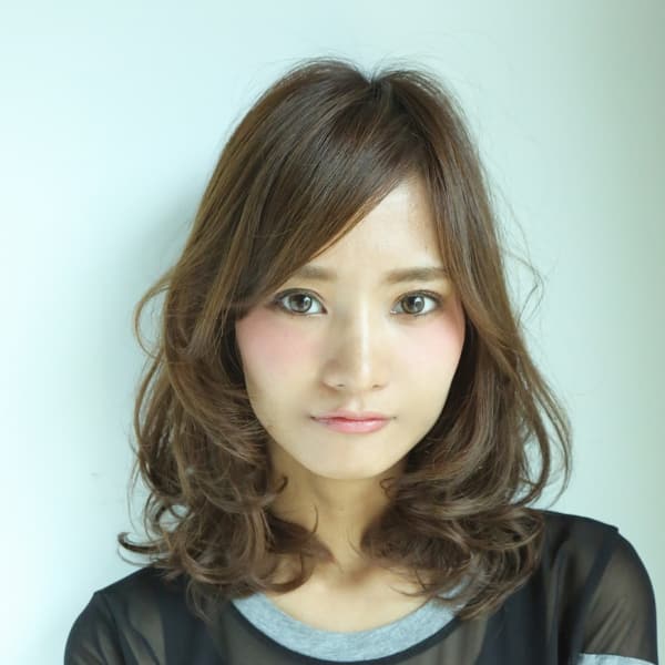 【liage越谷】モテふわセミディ☆