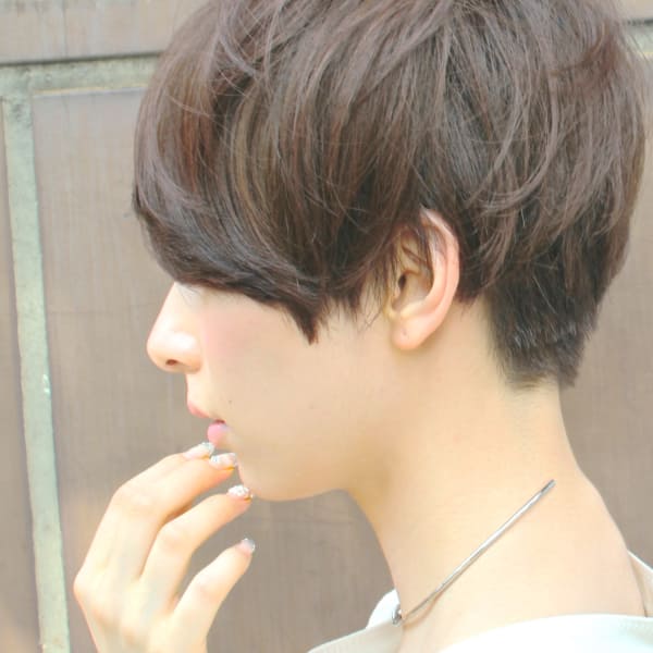 乾かすだけ◎簡単かっこいい美人ショート