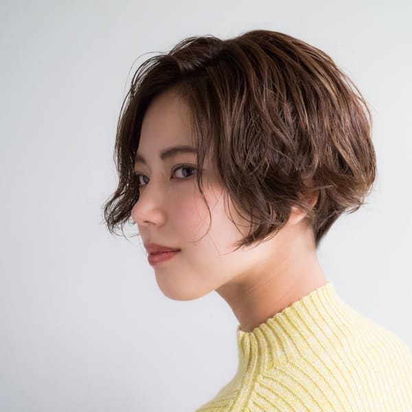 そろそろパーマで大人ショート