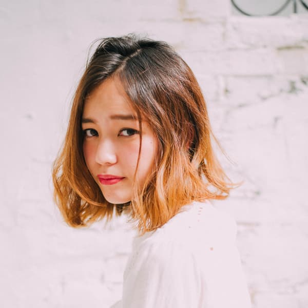 バレイヤージュグラデーションカラー