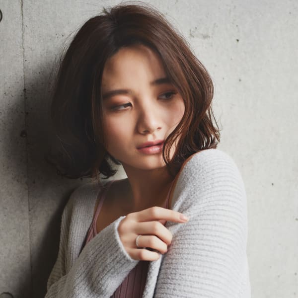 似合わせ柔らかボブ☆　【渋谷でカットが上手いと人気】