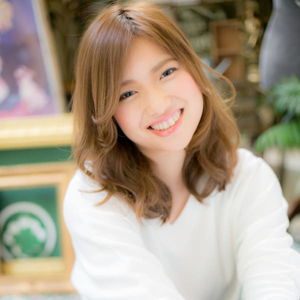 ブローなし☆センターパート小顔MIXスタイル