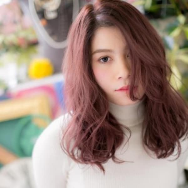 個性派カラー★外国人風グラマラスロング