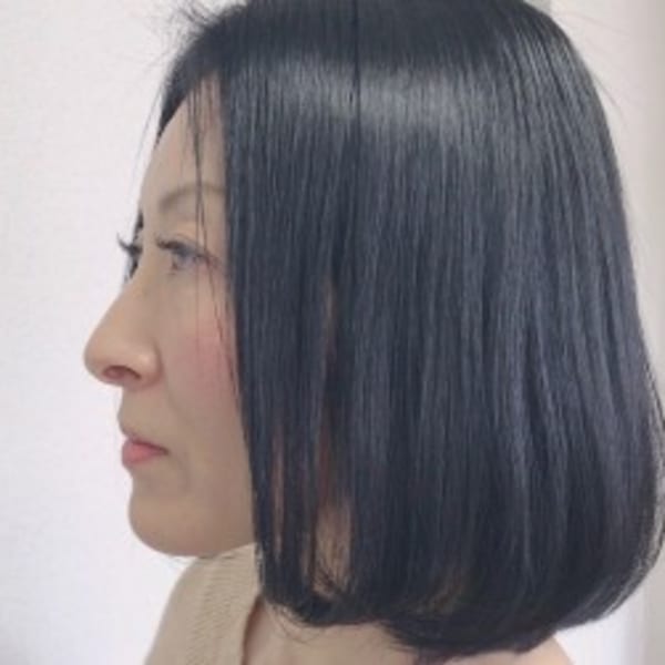 大人ナチュラル艶っぽボブ
