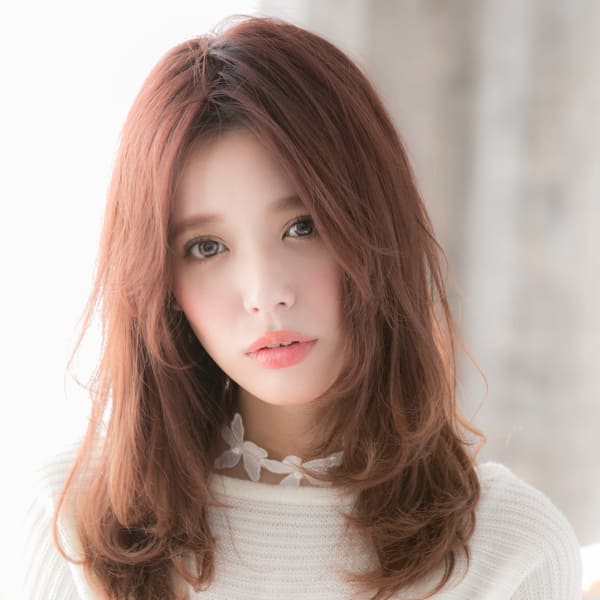 ほつれウェーブ スタイル