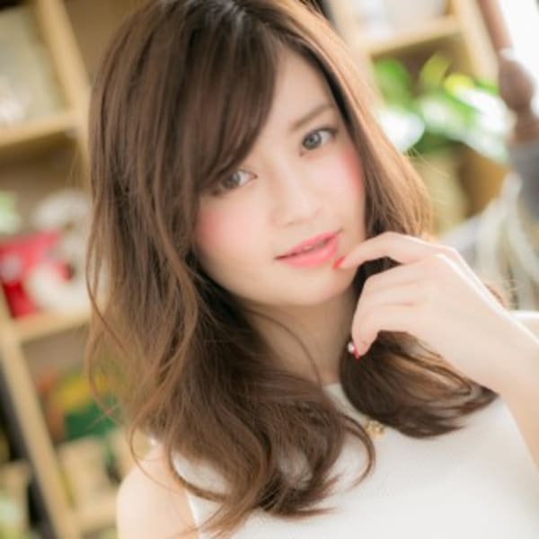 斜めバングでラフかわ☆ウェーブロング