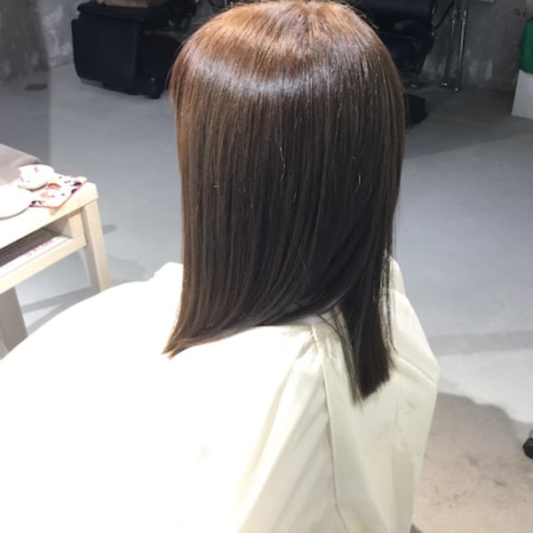 ツヤツヤハイ透明感アプリエカラー！