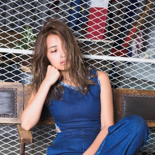 【miel hair】最新アディクシー♪外国人風アッシュグレ