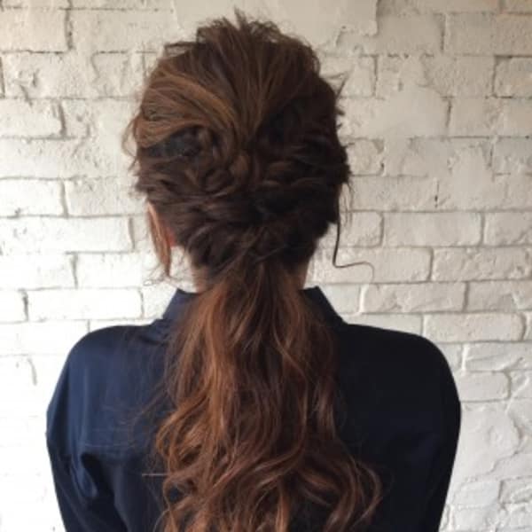 ＃ゲストスナップ　パーティーポニーテール