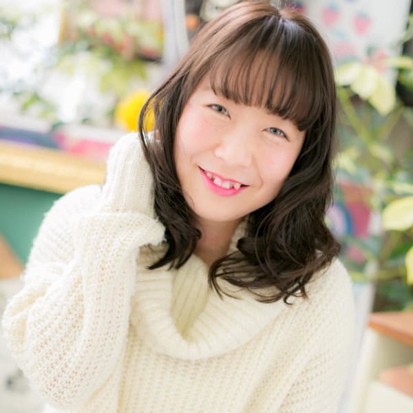 くせ毛風ふわミディ