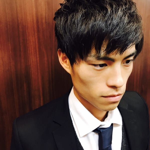 爽やかビジネスマンショート〈理容室〉〈銀座〉〈新橋〉〈ショー