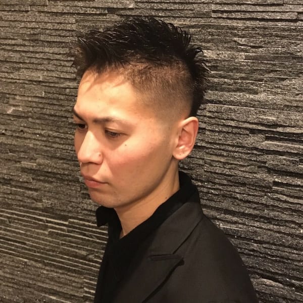 モヒカンフェード＜理容室＞＜銀座＞＜メンズ＞＜ショート＞