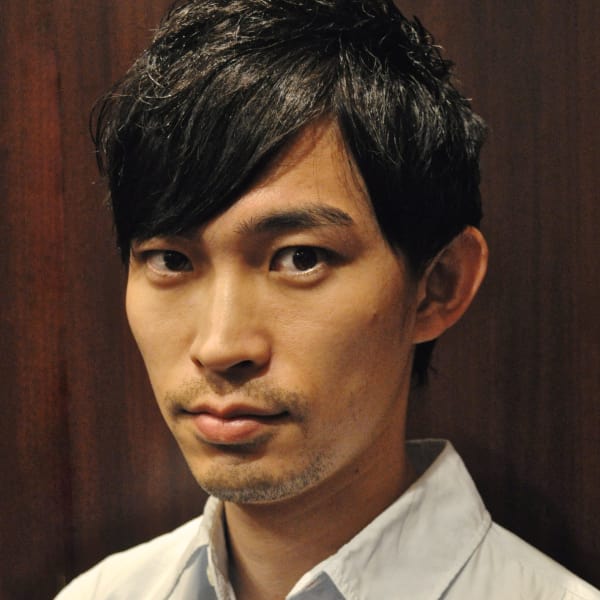 デザインストレート<理容室><銀座><メンズ><ショート>