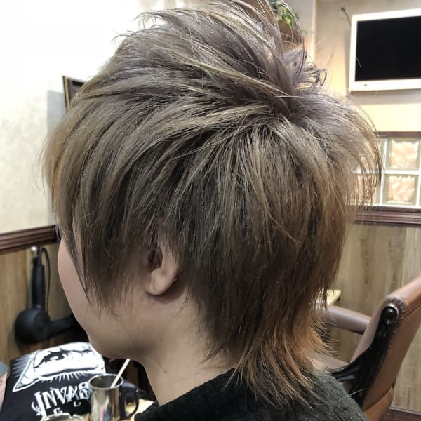 メンズカット・Wカラー|D-aimer-