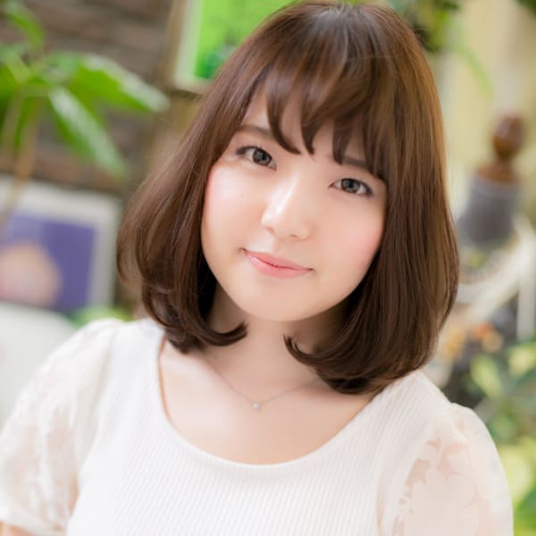 ナチュラルストレート＊前下がりボブ