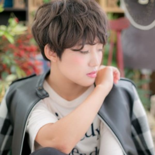 黒髪★ボーイッシュショート