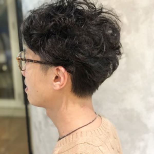 メンズパーマスタイル