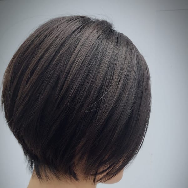 美ラインショートボブ