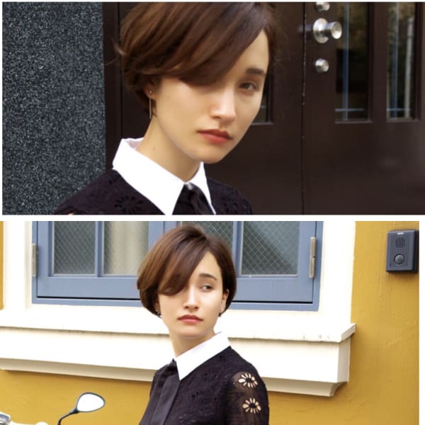 大人可愛いショートボブ⭐️