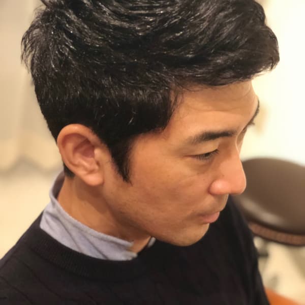 【クセ毛におすすめ】ビジネスショート