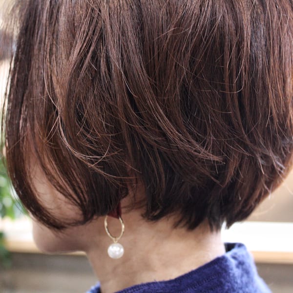 こなれ大人ショートボブ
