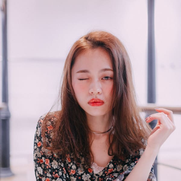 外国人風キュートロング