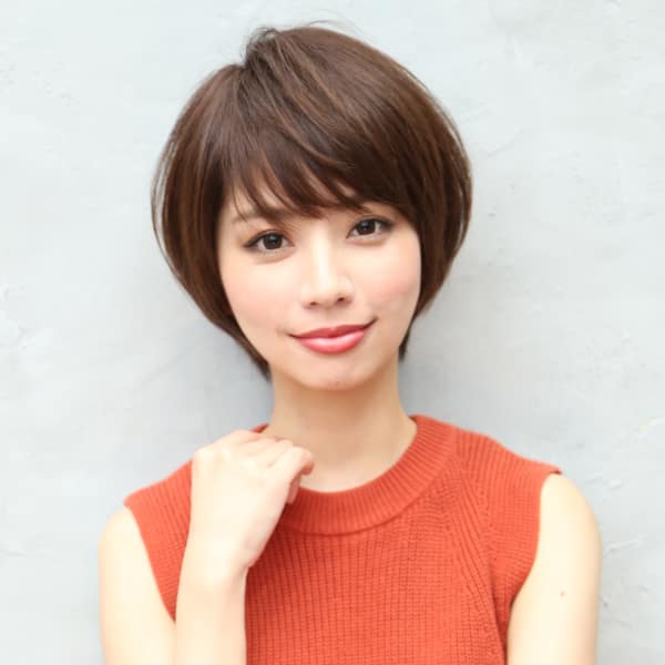 王道ふんわりショートボブ