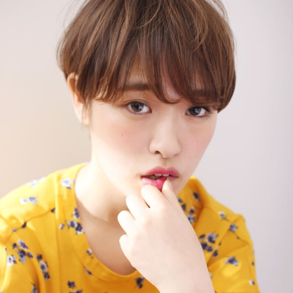 マニッシュなこなれショート　M５５