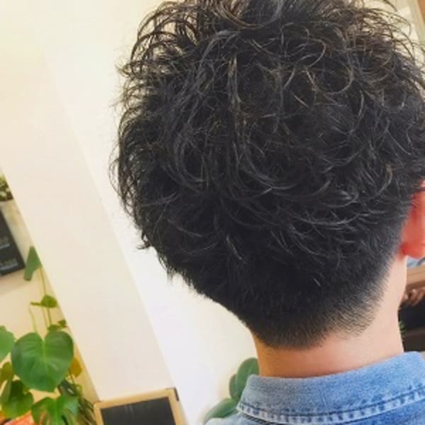 【メンズのオススメ順】40代/パーマ/黒髪の髪型・ヘアスタイル 楽天ビューティ