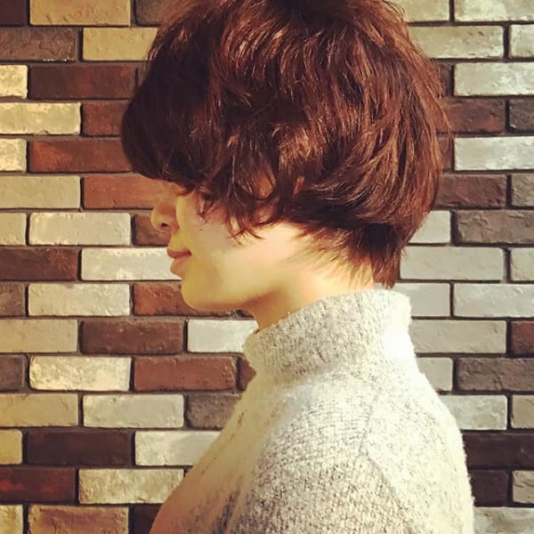 モテパーマ|ファブリック・レッド・ドアー