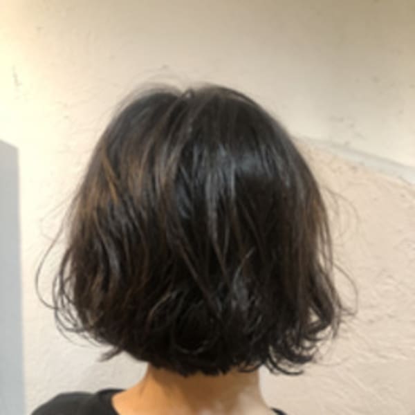 【Sourire】 大人かわいいくせ毛風ボブ☆