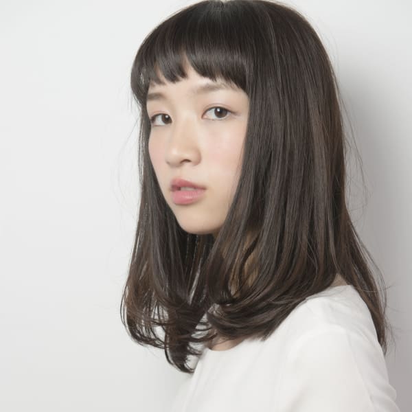 黒髪×ノームコア☆ 縮毛矯正、ストレート