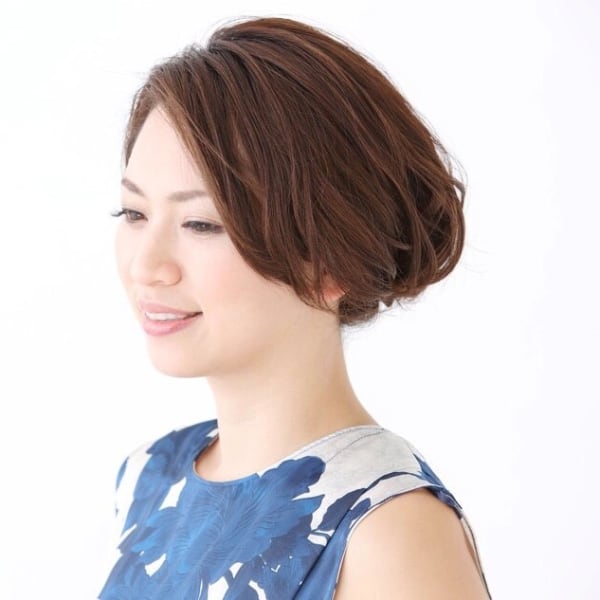 爽やかフェミニンショート