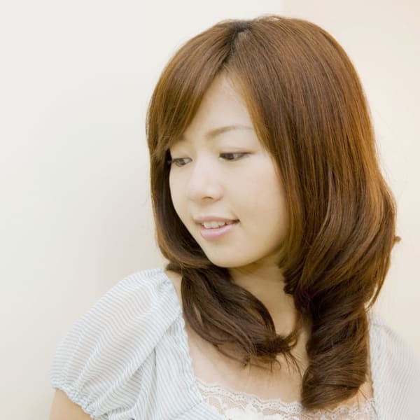 フェミニンセミロング♪