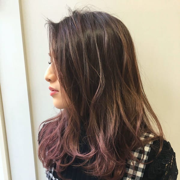 グラデーション☆ペールピンク