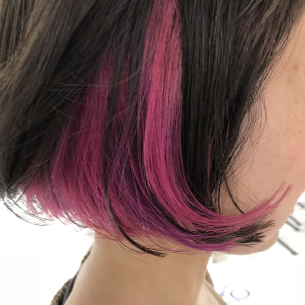 ビビットな色味を！人気のユニコーンカラー☆