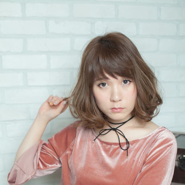 大人可愛い愛されボブ