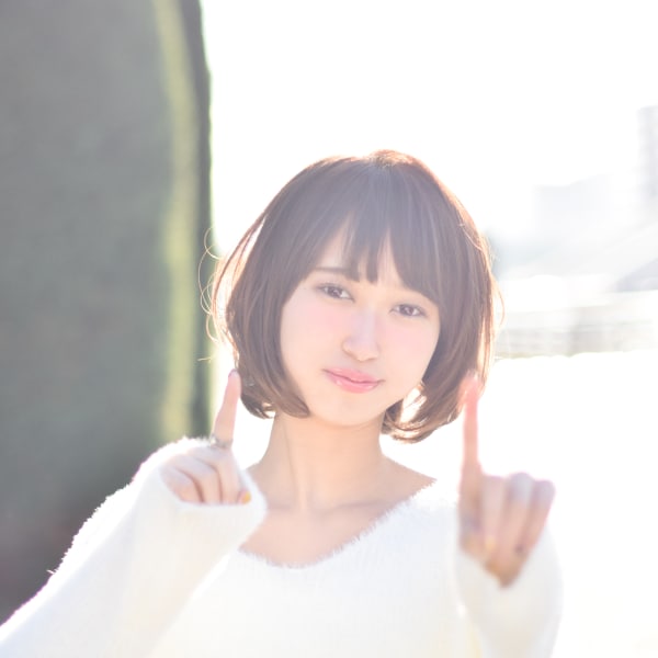 『ROWEN』メルトカラー×うぶバング☆ボブ